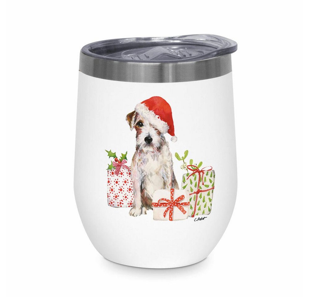 PPD Thermobecher Christmas Pup Thermo Mug 350 ml, Edelstahl von PPD