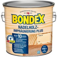 Bondex - Nadelholz Imprägnierung Plus Farblos 2,50 l - 430646 von Bondex