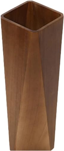 PPGE Home Regenschirmständer aus Holz für den Eingangsbereich, Gehstöcke, Abtropfschale, Schirmständer für Gehstöcke (Größe: L, Farbe: B) von PPGE Home