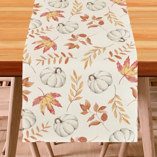 Herbstlicher Läufer,Ahornblatt Läufer,Ahornblätter Herbst Tischläufer,Blumen BlätterTischläufer,Pflanzen Blumen Tischläufer,Herbst Küche Esstisch Dekoration Tischläufer für Drinnen und Draußen (B) Herbstlicher Läufer,Ahornblatt Läufer,Ahornblätter Herbst Tischläufer,Blumen BlätterTischläufer,Pflanzen Blumen Tischläufer,Herbst Küche Esstisch Dekoration Tischläufer für Drinnen und Draußen (B) von PPGGOPP