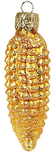 PPH 'IMP' Christbaumschmuck Figuren Essen Christbaumschmuck (Mais/Corn 5cm) Figuren Essen Christbaumkugeln Weihnachtskugeln Weihnachts-Baumschmuck Baumkugeln Deko Luxus von PPH 'IMP'