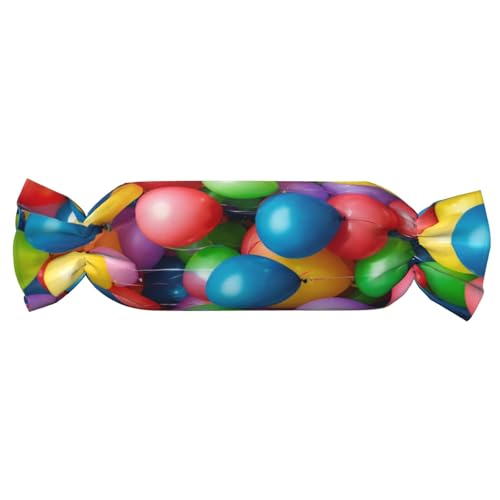 Bunte Luftballons, blauer Himmel, süßigkeitenförmiges Kissen, vielseitig, bequem, Überwurfkissen, Zuhause, Schlafzimmer, Sofa, Yoga, Reisen Bunte Luftballons, blauer Himmel, süßigkeitenförmiges Kissen, vielseitig, bequem, Überwurfkissen, Zuhause, Schlafzimmer, Sofa, Yoga, Reisen von PPHGUT