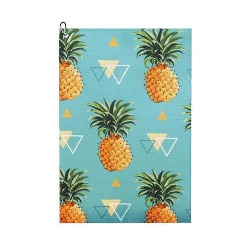 Golf-Handtuch, Motiv: tropische Früchte, Ananas, schnelltrocknend, praktische Handtücher, Strand, Yoga, Sport, Reinigungswerkzeug, funktional Golf-Handtuch, Motiv: tropische Früchte, Ananas, schnelltrocknend, praktische Handtücher, Strand, Yoga, Sport, Reinigungswerkzeug, funktional von PPHGUT
