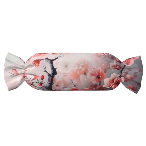 Japanisches Kissen mit Kirschblumen-Druck, Süßigkeitenform, vielseitig, bequem, Überwurfkissen, Zuhause, Schlafzimmer, Sofa, Yoga, Reisen Japanisches Kissen mit Kirschblumen-Druck, Süßigkeitenform, vielseitig, bequem, Überwurfkissen, Zuhause, Schlafzimmer, Sofa, Yoga, Reisen von PPHGUT