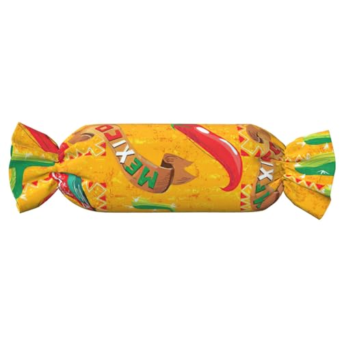 Kaktus-Hut und Chilischoten-Druck, Süßigkeitenförmiges Kissen, vielseitig, bequem, Überwurfkissen, Zuhause, Schlafzimmer, Sofa, Yoga, Reisen Kaktus-Hut und Chilischoten-Druck, Süßigkeitenförmiges Kissen, vielseitig, bequem, Überwurfkissen, Zuhause, Schlafzimmer, Sofa, Yoga, Reisen von PPHGUT