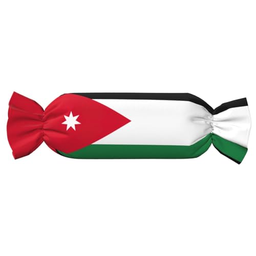 Kissen in Form einer jordanischen Flagge, vielseitig, bequem, für Zuhause, Schlafzimmer, Sofa, Yoga, Reisen Kissen in Form einer jordanischen Flagge, vielseitig, bequem, für Zuhause, Schlafzimmer, Sofa, Yoga, Reisen von PPHGUT