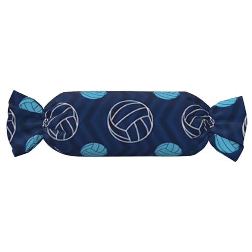 Kissen in Form eines Volleyball-Drucks, vielseitig einsetzbar, bequem, für Zuhause, Schlafzimmer, Sofa, Yoga, Reisen von PPHGUT