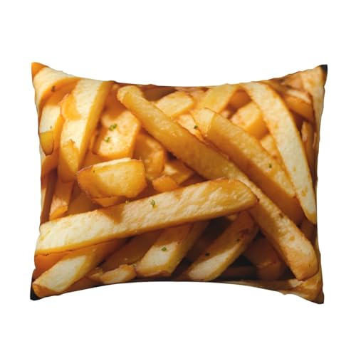Komfort-Kissenbezug mit Fast Food-Druck, für Schlafzimmer, Couch, Auto, Heimdekoration, vielseitig einsetzbar, einfacher Reißverschluss Komfort-Kissenbezug mit Fast Food-Druck, für Schlafzimmer, Couch, Auto, Heimdekoration, vielseitig einsetzbar, einfacher Reißverschluss von PPHGUT