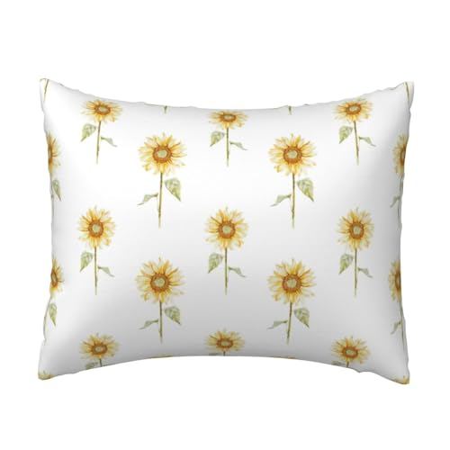 Komfort-Kissenbezug mit blühendem Sonnenblumen-Druck, für Schlafzimmer, Couch, Auto, Heimdekoration, vielseitig einsetzbar, einfacher Reißverschluss Komfort-Kissenbezug mit blühendem Sonnenblumen-Druck, für Schlafzimmer, Couch, Auto, Heimdekoration, vielseitig einsetzbar, einfacher Reißverschluss von PPHGUT
