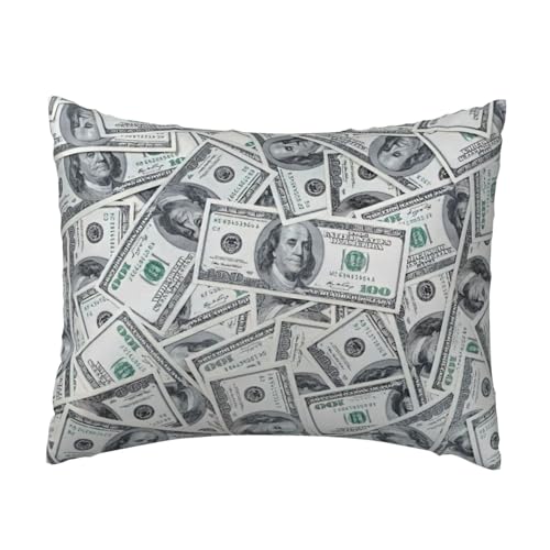 Lustiger Dollar-Gelddruck, Komfort-Kissenbezug, Schlafzimmer, Couch, Auto, Heimdekoration, vielseitig einsetzbar, einfacher Reißverschluss Lustiger Dollar-Gelddruck, Komfort-Kissenbezug, Schlafzimmer, Couch, Auto, Heimdekoration, vielseitig einsetzbar, einfacher Reißverschluss von PPHGUT