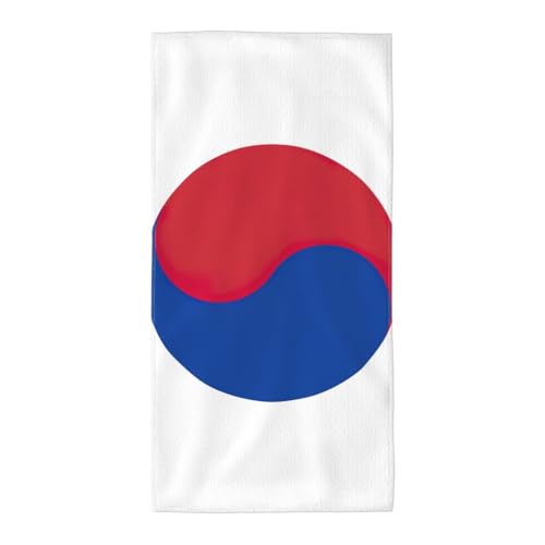 PPHGUT Badetuch, Motiv: Flagge der Republik Korea, weich, saugfähig, vielseitige Handtücher, Strand, Reisen, Yoga, Komfort-Zubehör PPHGUT Badetuch, Motiv: Flagge der Republik Korea, weich, saugfähig, vielseitige Handtücher, Strand, Reisen, Yoga, Komfort-Zubehör von PPHGUT