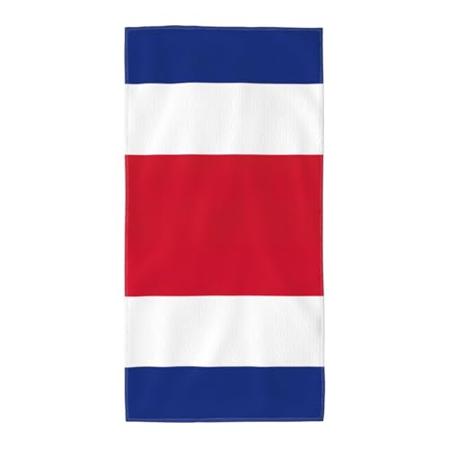 PPHGUT Badetuch, Motiv: Flagge von Costa Rica, weich, saugfähig, vielseitige Handtücher, Strand, Reisen, Yoga, Komfort-Zubehör PPHGUT Badetuch, Motiv: Flagge von Costa Rica, weich, saugfähig, vielseitige Handtücher, Strand, Reisen, Yoga, Komfort-Zubehör von PPHGUT