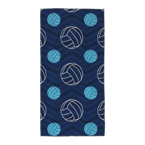 PPHGUT Badetuch mit Volleyball-Druck, weich, saugfähig, vielseitige Handtücher, Strand, Reisen, Yoga, Komfort-Zubehör PPHGUT Badetuch mit Volleyball-Druck, weich, saugfähig, vielseitige Handtücher, Strand, Reisen, Yoga, Komfort-Zubehör von PPHGUT
