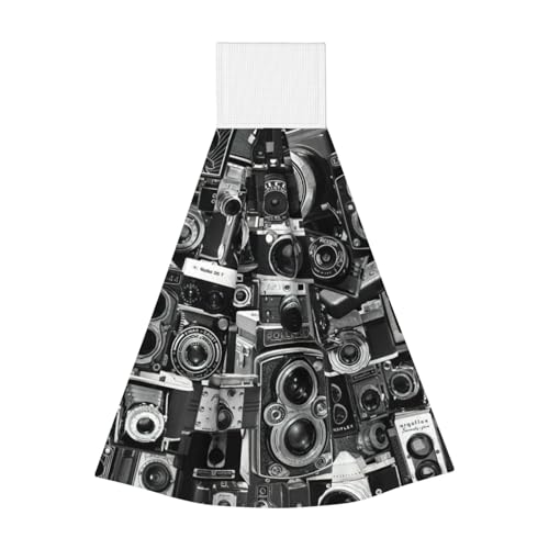 PPHGUT Retro Cool Camera Collection Print Schnelltrocknende Handtücher Wiederverwendbares Handtuch Kochen Backen Servieren Reinigen Geschirr Abwischen von PPHGUT