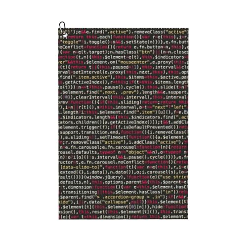 Programmierer-Code-Druck, Golf-Handtuch, schnell trocknend, praktische Handtücher, Strand, Yoga, Sport, Reinigungswerkzeug, funktional von PPHGUT
