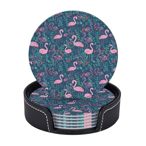 Untersetzer mit Schwanen-Motiv, leicht, tragbar, für Couchtisch, Esszimmer, Büro, Restaurant, Dekoration, 6 Stück Untersetzer mit Schwanen-Motiv, leicht, tragbar, für Couchtisch, Esszimmer, Büro, Restaurant, Dekoration, 6 Stück von PPHGUT