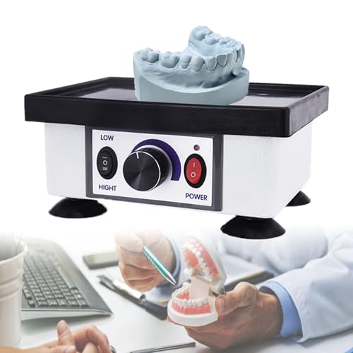 Gipsoszillator Für Dentalmodelle – 120 W, Einstellbare Geschwindigkeit Und Rutschfeste Pads, Dentallaborgerät Mit Einer Maximalen Belastung Von 2 Kg – Zum Gießen Von Agar,small Gipsoszillator Für Dentalmodelle – 120 W, Einstellbare Geschwindigkeit Und Rutschfeste Pads, Dentallaborgerät Mit Einer Maximalen Belastung Von 2 Kg – Zum Gießen Von Agar,small von PPLDABNK