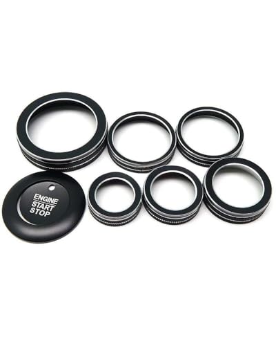Klimaanlage Control Modul Für Ford Für Explorer 2020 2021 2022 8-teiliges Set Heizung Regler(Black) von PPLKHS