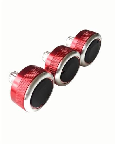 Klimaanlage Control Modul Für Klassischen Für Focus Mondeo Manuellen Klimaanlagenknopfschalter Heizung Regler(Classic red) von PPLKHS