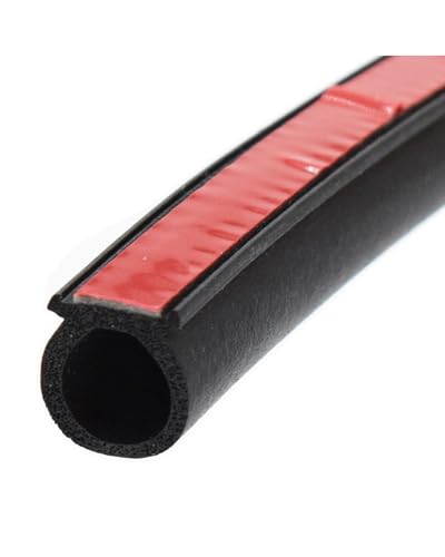 PPLKHS 16ft Gummi-Türdichtung Hohlkante Wetterstreifen Universal D-Form Auto-Schalldämmungs-Dichtungsstreifen PPLKHS 16ft Gummi-Türdichtung Hohlkante Wetterstreifen Universal D-Form Auto-Schalldämmungs-Dichtungsstreifen von PPLKHS