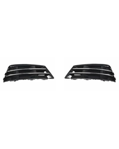 PPLKHS Calandre Voiture Für A4 Für B9 2016 2017 2018 Änderung Styling Zubehör Auto Frontstoßstange Nebelscheinwerfer Lampengitter Baguettes Calandre Avant(1pair) von PPLKHS