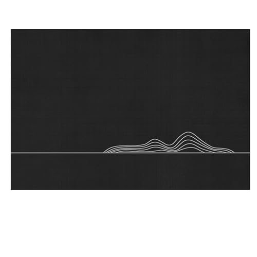 PPQIRU Kaffeemaschine Abtropfmatte 2 stücke Küche Ablauf Matten Saugfähigen Kaffee Matte Einfarbig Ablassen Tischset Geschirr Teller Trocknen Wohnkultur(Black,40x50cm) von PPQIRU