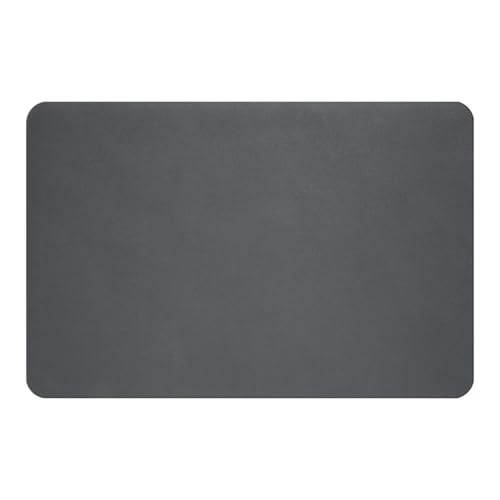 PPQIRU Kaffeemaschine Abtropfmatte 2 stücke Küche Saugfähigen Ablassen Matte Kaffee Gericht Große Trocknen Schnell Trocknend Bad Ablauf Pad Wasserhahn Tischset(Black,40x60cm) von PPQIRU