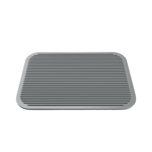 PPQIRU Kaffeemaschine Abtropfmatte Kaffeematte, Mehrzweck-Trocknungsmatte und Stampfmatte aus Silikon for Kaffeemaschinen(S 6.85x9.6x0.22in) von PPQIRU