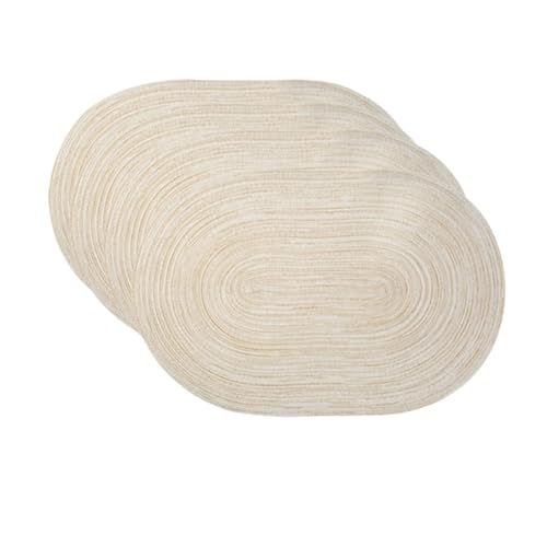 PPQIRU Kaffeemaschine Abtropfmatte Tischsets, 4er-Set, Kaffee-Bar-Ablaufpolster, Tischset, waschbare for Küche, Esstisch(Beige) von PPQIRU
