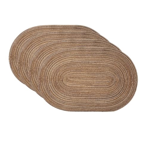 PPQIRU Kaffeemaschine Abtropfmatte Tischsets, 4er-Set, Kaffee-Bar-Ablaufpolster, Tischset, waschbare for Küche, Esstisch(Brown) von PPQIRU