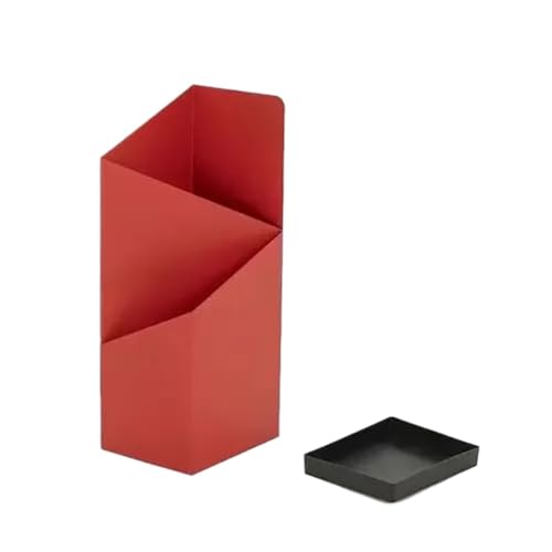 PPQIRU Regenschirmständer Aus Metall Metal Umbrella Stand Double Grid Parasol Holder Versatile Umbrella Stand with Separate Water Connection Plate for Multiple Scenarios(Red) von PPQIRU