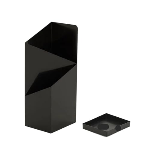 PPQIRU Regenschirmständer Aus Metall Metal Umbrella Stands Home Furniture Designer Hotel Entrance Umbrella Stand Creative Modern Corridor Umbrella Storage Shelves(Black) von PPQIRU