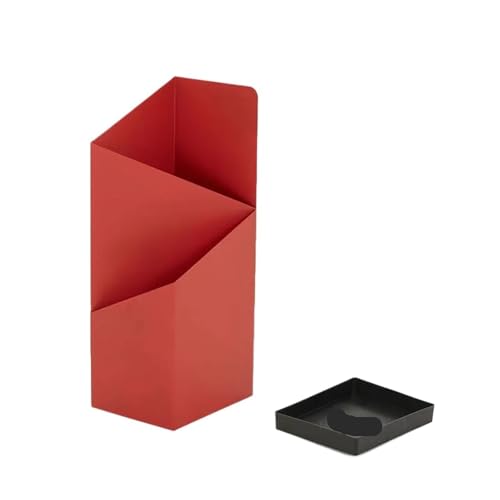 PPQIRU Regenschirmständer Aus Metall Metal Umbrella Stands Home Furniture Designer Hotel Entrance Umbrella Stand Creative Modern Corridor Umbrella Storage Shelves(Red) von PPQIRU