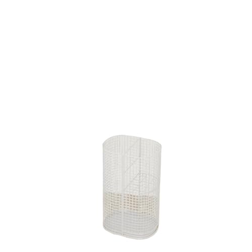 PPQIRU Regenschirmständer Aus Metall Umbrella Organizer Indoor with Drip Tray Freestanding Home Decoration Stable for Entryway Umbrella Rack for Hotel Office Home(White) von PPQIRU