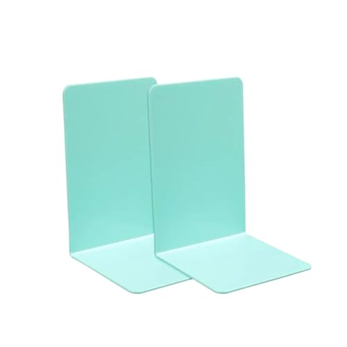 PPQIRU Schreibtisch-Bücherregal 3set Thickened Bookends Convenient L-Shaped Capaciousness Bookshelf Book Bezel Student(Green) von PPQIRU