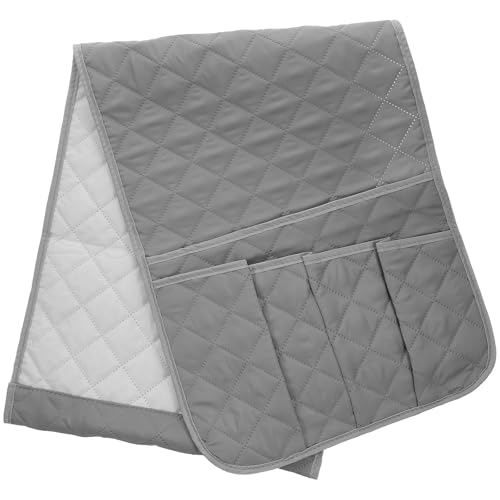 PPQIRU Sofa-Armlehnen-Organizer, Halterung, Sofa-Aufbewahrungstasche, Couch-Getränkehalter for Armlehnen-Organizer(Grey) von PPQIRU