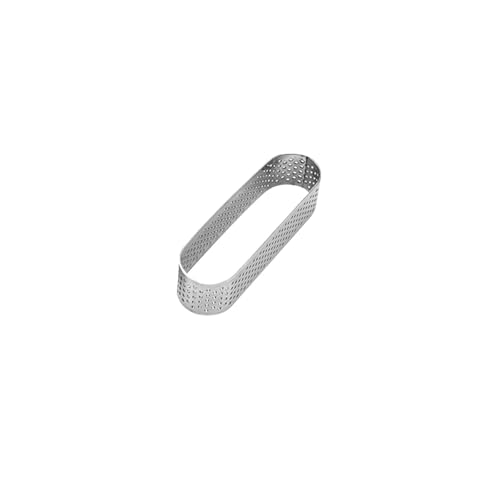 PPQIRU Tortenring 5PCS Perforierte Torte Ring Form Hitzebeständige Mousse Kuchen Formen for Küche Gebäck Backen Dekoration Werkzeuge Zum Backen(S) von PPQIRU