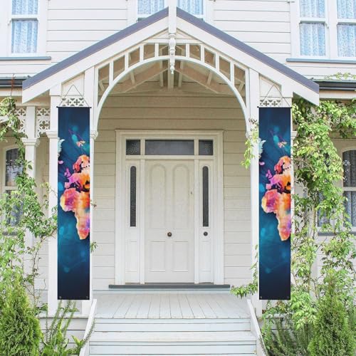 2 Stück Frühling Sommer Willkommen Veranda Banner Hängende Flagge Veranda Schild für Haustür Wand Veranda Banner Abstrakte Weltkarte Willkommen Tür Hängende Banner Wand Hintergrund Urlaub Dekoration 2 Stück Frühling Sommer Willkommen Veranda Banner Hängende Flagge Veranda Schild für Haustür Wand Veranda Banner Abstrakte Weltkarte Willkommen Tür Hängende Banner Wand Hintergrund Urlaub Dekoration von PPTHSNVB