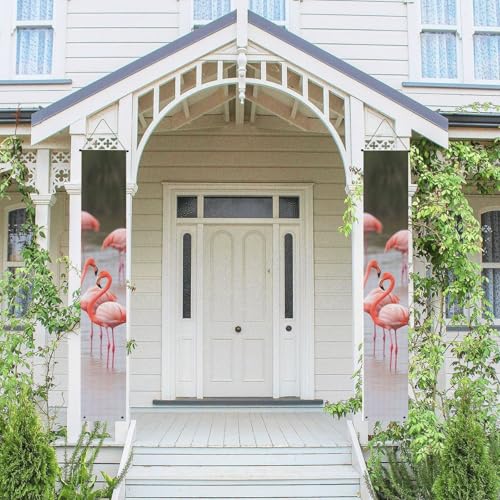 2 Stück Frühling Sommer Willkommen Veranda Banner Hängende Flagge Veranda Schild für Haustür Wand Veranda Banner Flamingos Willkommen Tür Hängende Banner Wand Hintergrund Urlaub Dekoration 2 Stück Frühling Sommer Willkommen Veranda Banner Hängende Flagge Veranda Schild für Haustür Wand Veranda Banner Flamingos Willkommen Tür Hängende Banner Wand Hintergrund Urlaub Dekoration von PPTHSNVB