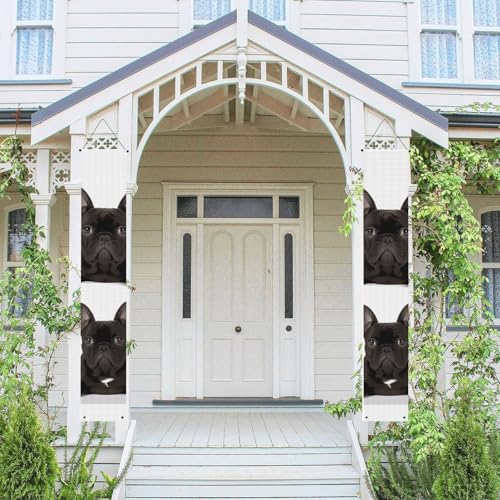 2 Stück Frühling Sommer Willkommen Veranda Banner Hängende Flagge Veranda Schild für Haustür Wand Veranda Banner Französische Bulldogge Willkommen Tür Hängende Banner Wand Hintergrund Urlaub 2 Stück Frühling Sommer Willkommen Veranda Banner Hängende Flagge Veranda Schild für Haustür Wand Veranda Banner Französische Bulldogge Willkommen Tür Hängende Banner Wand Hintergrund Urlaub von PPTHSNVB