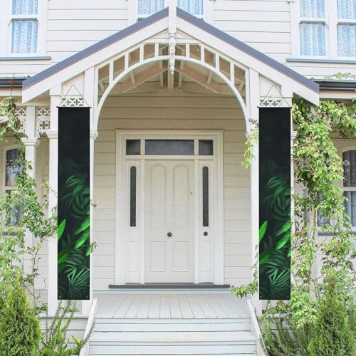 2 Stück Frühling Sommer Willkommen Veranda Banner Hängende Flagge Veranda Schild für Haustür Wand Veranda Banner Grün Tropische Dschungel Pflanze Willkommen Tür Hängende Banner Wand Hintergrund Urlaub 2 Stück Frühling Sommer Willkommen Veranda Banner Hängende Flagge Veranda Schild für Haustür Wand Veranda Banner Grün Tropische Dschungel Pflanze Willkommen Tür Hängende Banner Wand Hintergrund Urlaub von PPTHSNVB