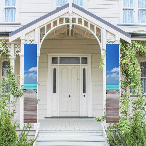 2 Stück Frühling Sommer Willkommen Veranda Banner Hängende Flagge Veranda Schild für Haustür Wand Veranda Banner Malediven Feiertage Willkommen Tür Hängende Banner Wand Hintergrund Urlaub Dekoration 2 Stück Frühling Sommer Willkommen Veranda Banner Hängende Flagge Veranda Schild für Haustür Wand Veranda Banner Malediven Feiertage Willkommen Tür Hängende Banner Wand Hintergrund Urlaub Dekoration von PPTHSNVB