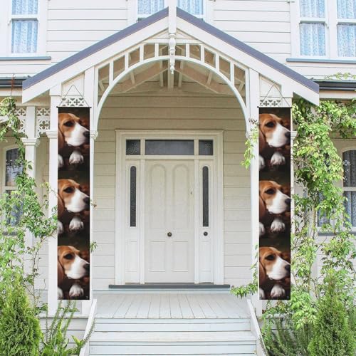 2 Stück Frühling Sommer Willkommen Veranda Banner Hängende Flagge Veranda Schild für Haustür Wand Veranda Banner Niedlicher Beagle Willkommen Tür Hängende Banner Wand Hintergrund Urlaub Dekoration 2 Stück Frühling Sommer Willkommen Veranda Banner Hängende Flagge Veranda Schild für Haustür Wand Veranda Banner Niedlicher Beagle Willkommen Tür Hängende Banner Wand Hintergrund Urlaub Dekoration von PPTHSNVB