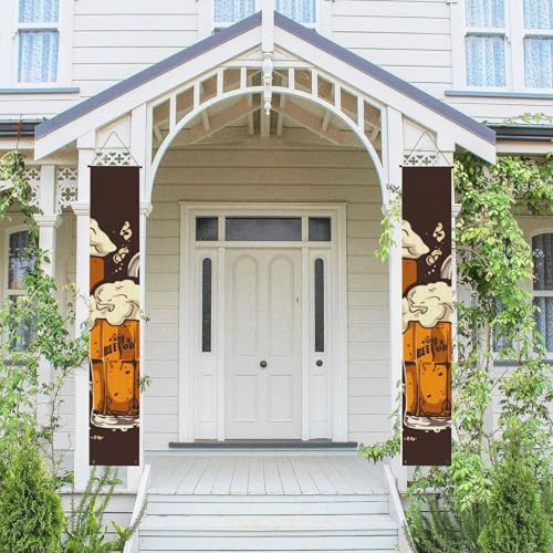 2 Stück Frühling Sommer Willkommen Veranda Banner hängende Flagge Veranda Schild für Haustür Wand Veranda Banner Bier Willkommen Tür hängende Banner Wand Hintergrund Urlaub Dekoration 2 Stück Frühling Sommer Willkommen Veranda Banner hängende Flagge Veranda Schild für Haustür Wand Veranda Banner Bier Willkommen Tür hängende Banner Wand Hintergrund Urlaub Dekoration von PPTHSNVB