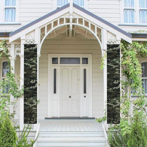2 Stück Frühling Sommer Willkommen Veranda Banner hängende Flagge Veranda Schild für Haustür Wand Veranda Banner Camouflage Willkommen Tür hängende Banner Wand Hintergrund Urlaub Dekoration 2 Stück Frühling Sommer Willkommen Veranda Banner hängende Flagge Veranda Schild für Haustür Wand Veranda Banner Camouflage Willkommen Tür hängende Banner Wand Hintergrund Urlaub Dekoration von PPTHSNVB