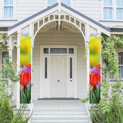 2 Stück Frühling Sommer Willkommen Veranda Banner hängende Flagge Veranda Schild für Haustür Wand Veranda Banner Frühling Blumen Willkommen Tür hängende Banner Wand Hintergrund Urlaub Dekoration 2 Stück Frühling Sommer Willkommen Veranda Banner hängende Flagge Veranda Schild für Haustür Wand Veranda Banner Frühling Blumen Willkommen Tür hängende Banner Wand Hintergrund Urlaub Dekoration von PPTHSNVB