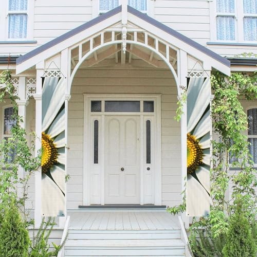 2 Stück Frühling Sommer Willkommen Veranda Banner hängende Flagge Veranda Schild für Haustür Wand Veranda Banner Gänseblümchen Willkommen Tür hängende Banner Wand Hintergrund Urlaub Dekoration 2 Stück Frühling Sommer Willkommen Veranda Banner hängende Flagge Veranda Schild für Haustür Wand Veranda Banner Gänseblümchen Willkommen Tür hängende Banner Wand Hintergrund Urlaub Dekoration von PPTHSNVB