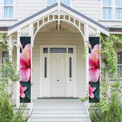 2 Stück Frühling Sommer Willkommen Veranda Banner hängende Flagge Veranda Schild für Haustür Wand Veranda Banner Hawaii Blume Willkommen Tür hängende Banner Wand Hintergrund Urlaub Dekoration 2 Stück Frühling Sommer Willkommen Veranda Banner hängende Flagge Veranda Schild für Haustür Wand Veranda Banner Hawaii Blume Willkommen Tür hängende Banner Wand Hintergrund Urlaub Dekoration von PPTHSNVB