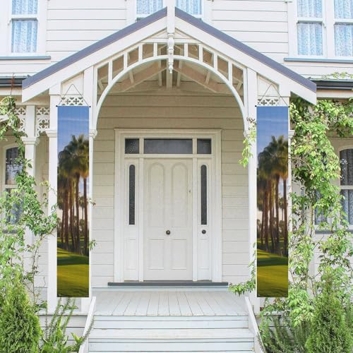 2 Stück Frühling Sommer Willkommen Veranda Banner hängende Flagge Veranda Schild für Haustür Wand Veranda Banner Palme Golfplatz Willkommen Tür hängende Banner Wand Hintergrund Urlaub Dekoration 2 Stück Frühling Sommer Willkommen Veranda Banner hängende Flagge Veranda Schild für Haustür Wand Veranda Banner Palme Golfplatz Willkommen Tür hängende Banner Wand Hintergrund Urlaub Dekoration von PPTHSNVB