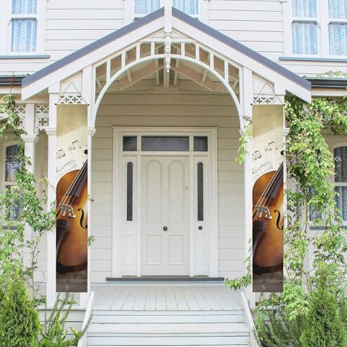 2 Stück Frühling Sommer Willkommen Veranda Banner hängende Flagge Veranda Schild für Haustür Wand Veranda Banner Schmetterling und Cello Willkommen Tür hängende Banner Wand Hintergrund Urlaub 2 Stück Frühling Sommer Willkommen Veranda Banner hängende Flagge Veranda Schild für Haustür Wand Veranda Banner Schmetterling und Cello Willkommen Tür hängende Banner Wand Hintergrund Urlaub von PPTHSNVB
